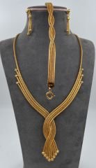 22 AYAR ALTIN HASIR SET